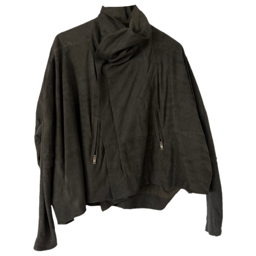 Rick Owens leather jacket
